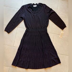 Nanette Lepore purple/black sparkly dress. Size XL